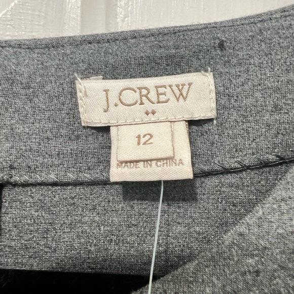 J Crew Factory NWT colorbock dress black/gray size 12 - Picture 2 of 4